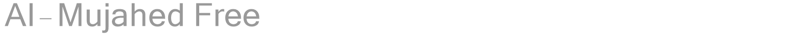 Al-Mujahed Free font preview